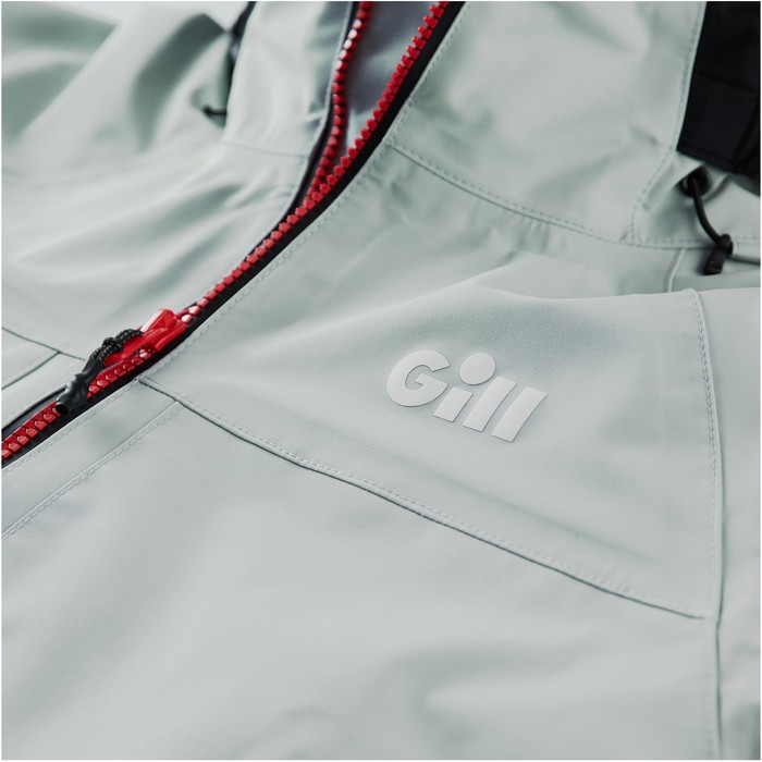 2024 Gill Verso Inshore Sailing & Racing Jacket V101j - Cinzento Claro